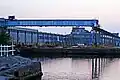 The Robert Smith Steel loading gantry.