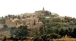 A view of the village of Crillon-le-Brave