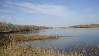 Missouri River at Cross Ranch State Park.