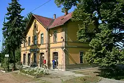 Trainstation of Csoma-Szabadi