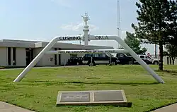 Pipeline Crossroads of the World monument (2006)