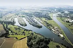 Port Koźle, Gliwicki canal and river Odra