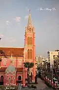 Tân Định Church in Xuân Hòa ward, across the ward