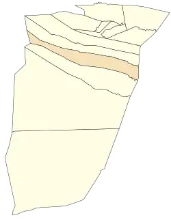 Location of Mansoura commune within Ghardaïa Province