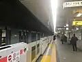 Asakusa Line platform, 2020
