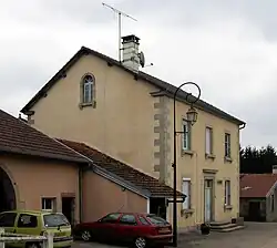 The town hall in Dampvalley-Saint-Pancras