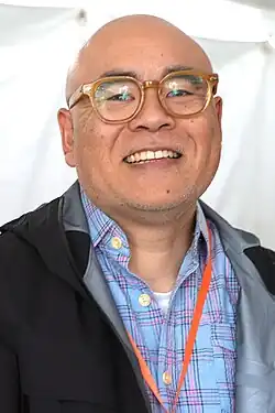 Santat at the 2025 Los Angeles Times Festival of Books