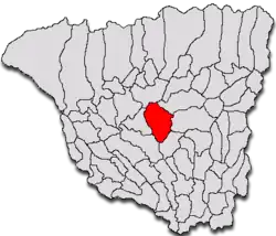 Location in Gorj County