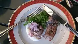 Spegesild, cold pickled herring