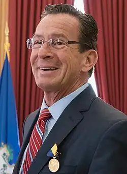 Dannel P. Malloy Governor of Connecticut 1977, J.D. 1980
