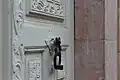 Decoration of the door