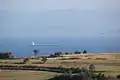 A view of the Dardanelles from Gallipoli peninsula