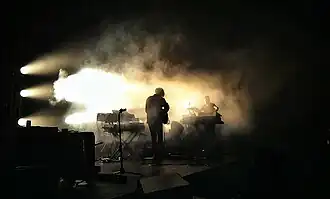 Darkside performing in Singapore in April 2014