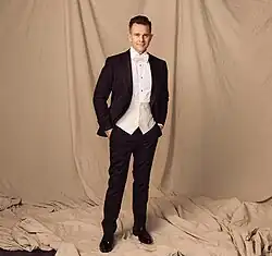 Campbell backstage at the 2024 Logie Awards