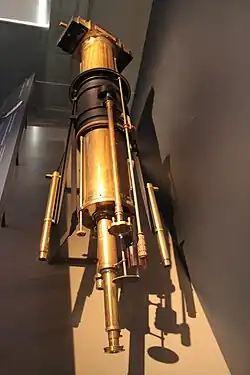 David Gill's heliometer, Provost Skene's House Museum, Aberdeen