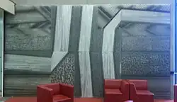 David Partridge's "Strata" (1969) (in Scott Library)