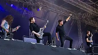 Deadlock performing at Rockharz Open Air in 2016