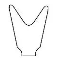 Dean standard Headstock