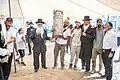 Dedication of a new Torah Scroll, Tomb of Jesse and Ruth, Hebron.