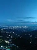 View of Dehradun from Mussoorie at night