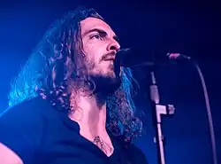 Lloyd performing in 2018