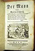 Der Mann ohne Vorurtheil, 1765