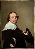 Portrait of a 27-year-old man, Anhaltische Gemäldegalerie Dessau, 1634, signed