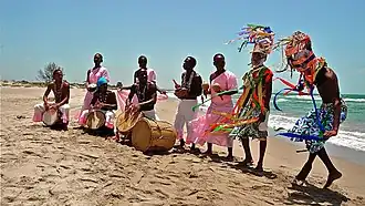 Image 32Graifuna traditional dance. (from Culture of Honduras)