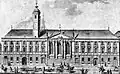 Preceptory (Deutschordenshaus) in 1733 (Drawing of S. Kleiner).