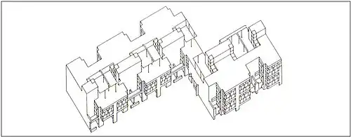 Diagoon housing, basic structure for participation