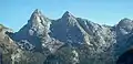Großes Teufelshorn (left, 2,361 metres or 7,746 feet)