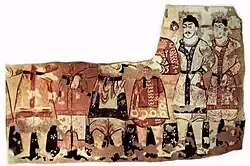 Dilberjin fresco, 5th-6th century.[29]