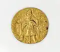 Dinar of Vasudeva II.