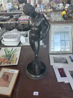 A Sommer/Gemito copy among bric-a-brac at a California auction in 2025.