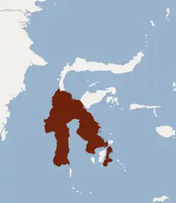Map of range