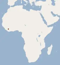 Map of range