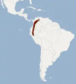 Map of range