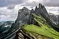Grande Fermeda to right