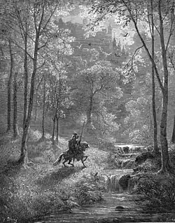 Don Quixote illustrated by Gustave Doré, another one of the 500 pieces Doré created for the work