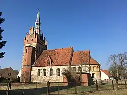 Village church in Wittbrietzen