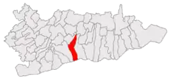 Location in Călărași County