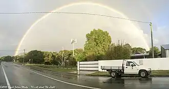 Double Rainbow over Coolum David Low Way, 2015