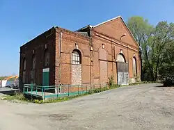 One of the mine buildings in Douchy-les-Mines
