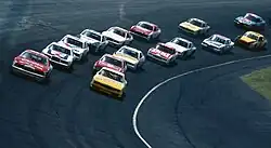 Dover's then-current asphalt surface