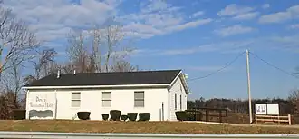 Dover Township Hall along M-34