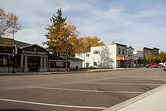 Library and stores in Ely