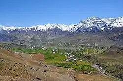 View of Dras in Kargil district, Ladakh (India)