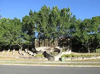 Entrance to the Trinity Green housing estate, 2014