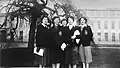 Dunfermline College of Physical Education students, Gordon's Baths, Aberdeen, 1955