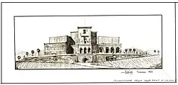Florestano di Fausto's design for a new royal villa (1929)